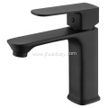 Black Single Hole Basin Faucet